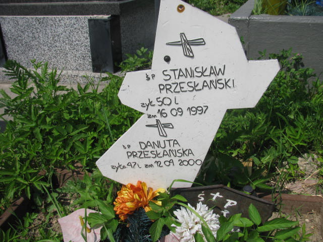 Danuta Przesłańska 1953 Częstochowa - Grobonet - Wyszukiwarka osób pochowanych