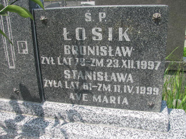  Łosik 1918 Częstochowa - Grobonet - Wyszukiwarka osób pochowanych