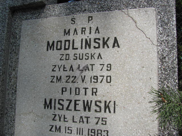  Miszewska 1912 Częstochowa - Grobonet - Wyszukiwarka osób pochowanych